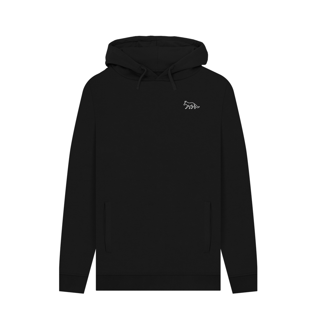 Black Printed Hoody